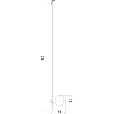 Настенный светильник Fine 40132/LED латунь