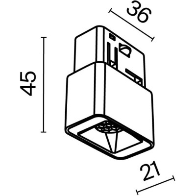 Трековый светильник Points S TR100-2-2W3K-S-B