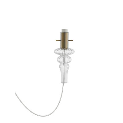 Патрон Cascata Glass DL20751 Clear Brass