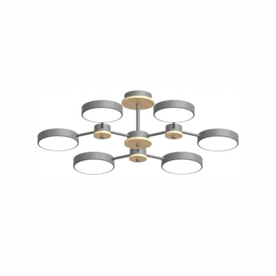 Потолочная люстра LED4U L3216-730 GR