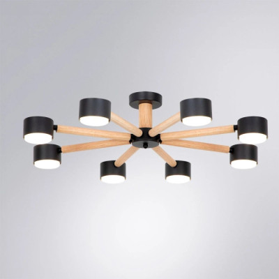 Потолочная люстра Tenda A1624PL-8BK