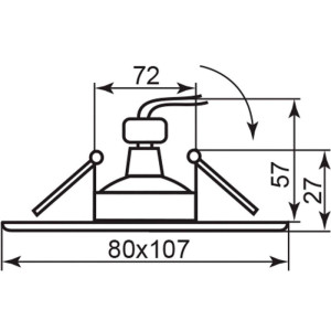 Грунтовый светильник  11860
