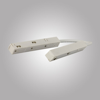 Коннектор угловой  MAGNET AM404 LL20 WH