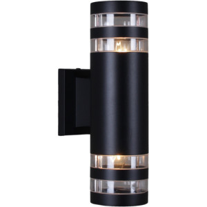 Настенный светильник уличный  86227-9.2-002CT 2*E27 BK