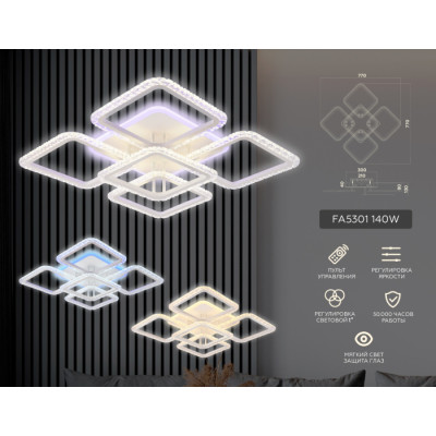 Потолочная люстра Acrylica FA5301