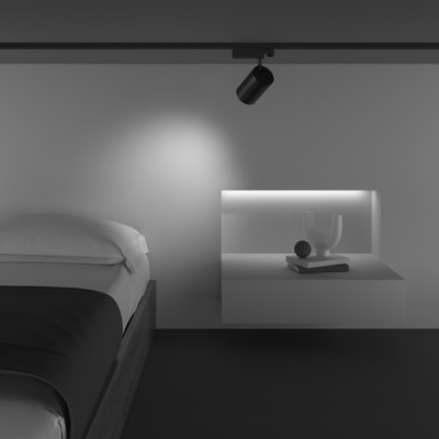 Трековый светильник Vuoro TR029-3-10W4K-B-1