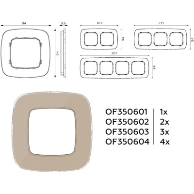Рамка OMEGA OF350603