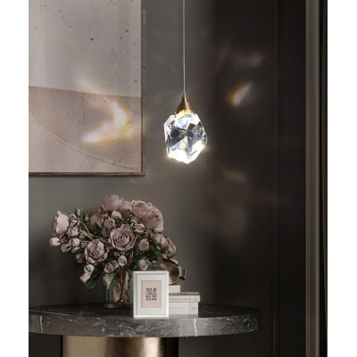 Подвесной светильник Crystal rock OM820083-1G (MD-020B-1 gold)