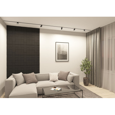 Трековый светильник SOLID Tube DK6201-BK