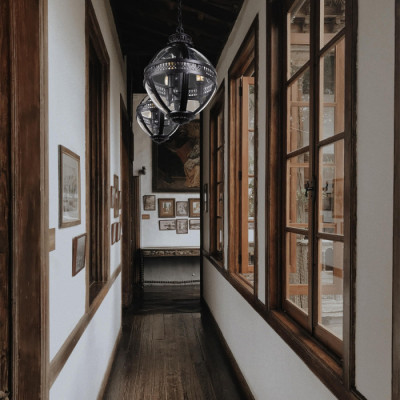 Подвесная люстра Lantern Residential LOFT3043-CH