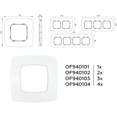 Рамка OMEGA OF940101