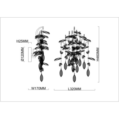 Бра Ramo 2180/05/02W