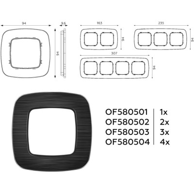 Рамка OMEGA OF580503