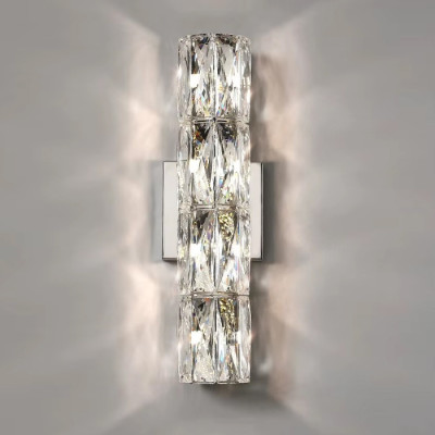 Бра Wall lamp A06W/4 silver/clear