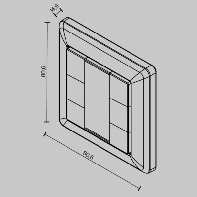 Панель управления кнопочная Панели управления 721045