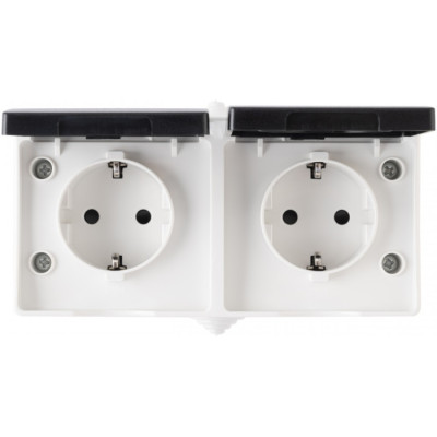 Розетка am-309 309.40-2.grey