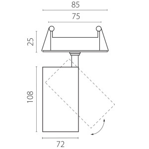 Спот Alta Base A5237RS