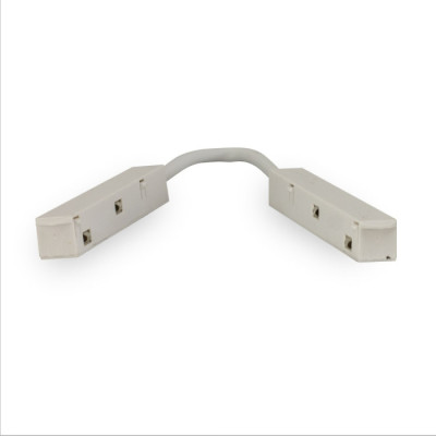 Коннектор угловой  MAGNET AM404 LL20 WH